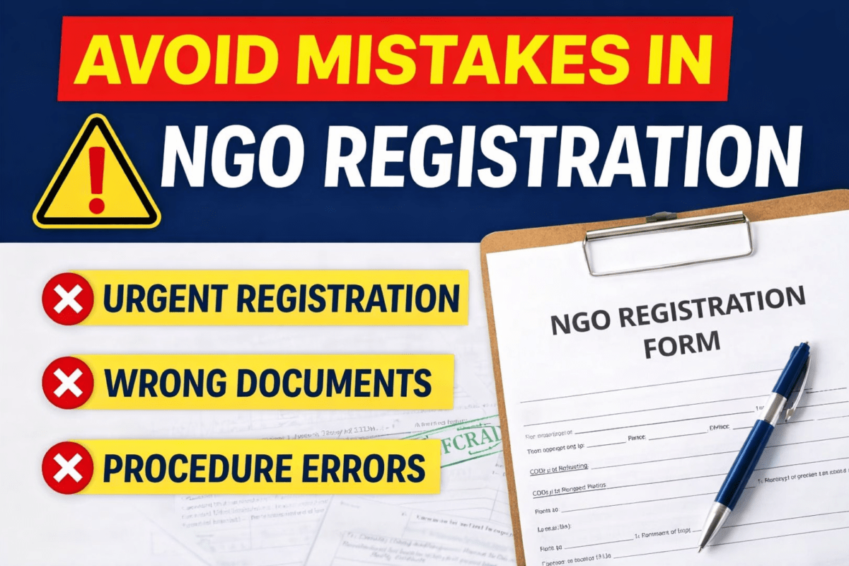 How to avoid mistakes in NGO Registration