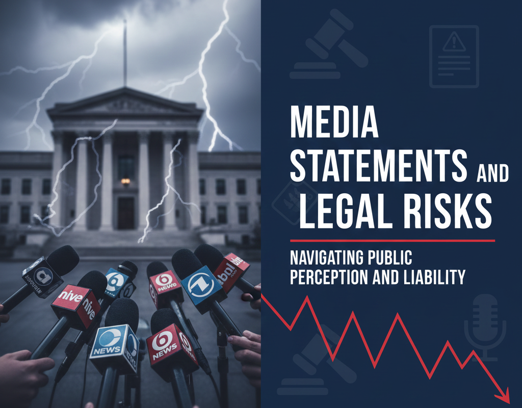 मीडिया बयान और कानूनी जोखिम