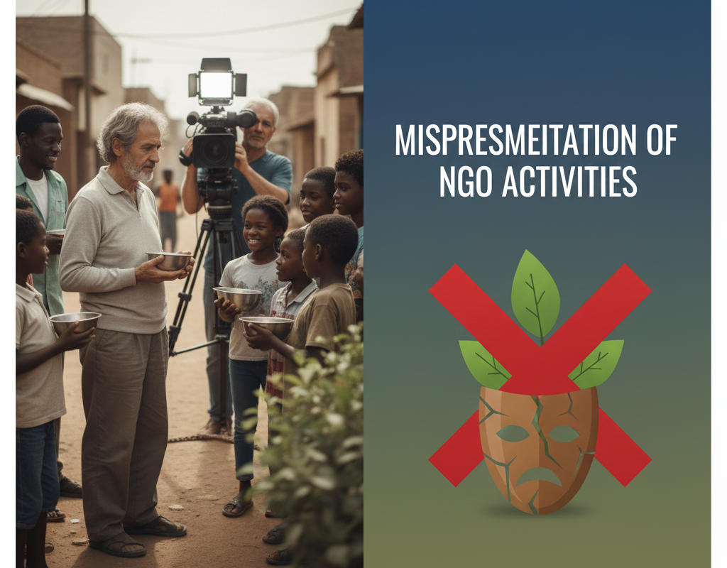 एनजीओ गतिविधियों का झूठा प्रचार