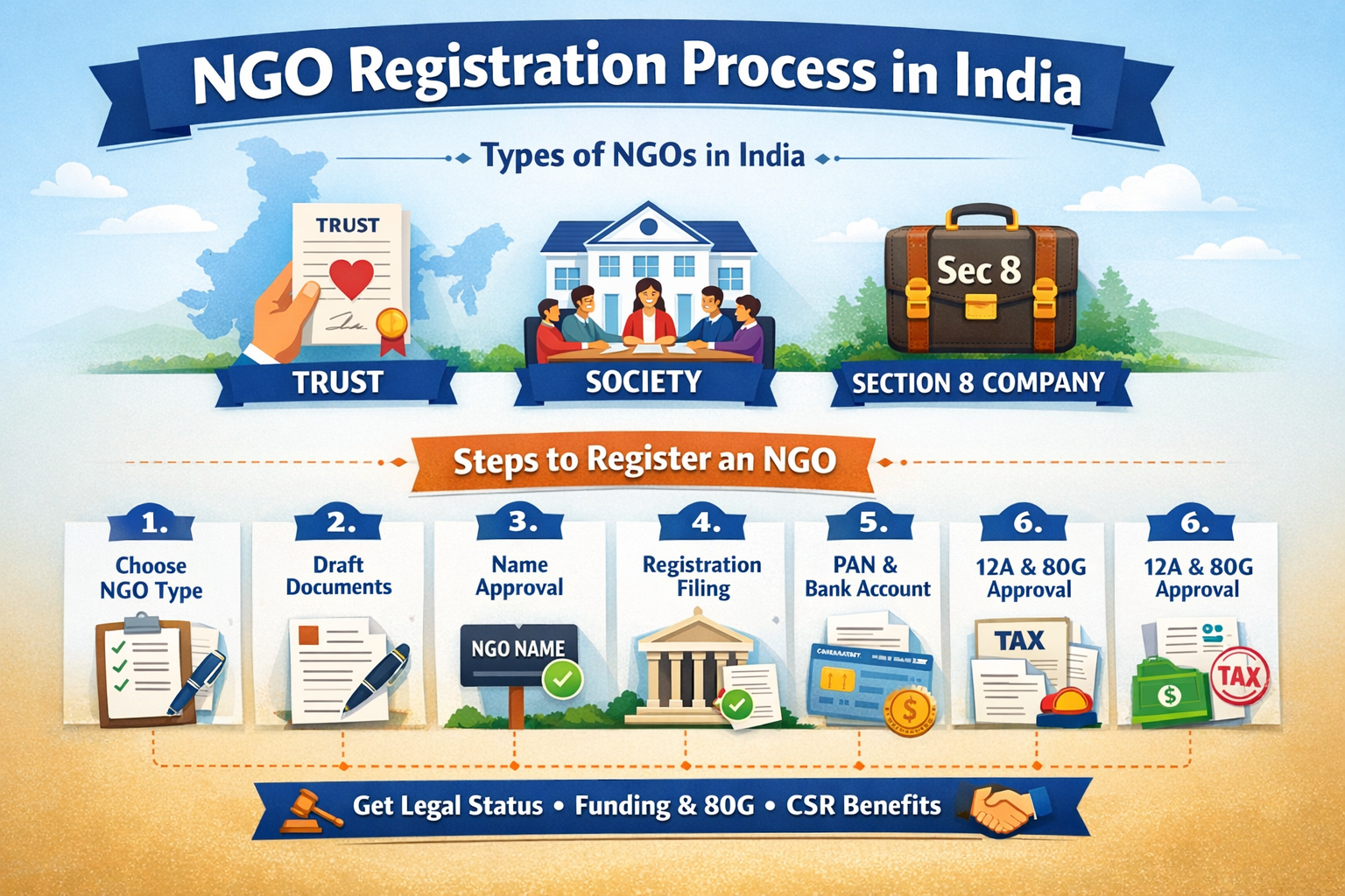 NGO Registration Process in India (2026 Guide)