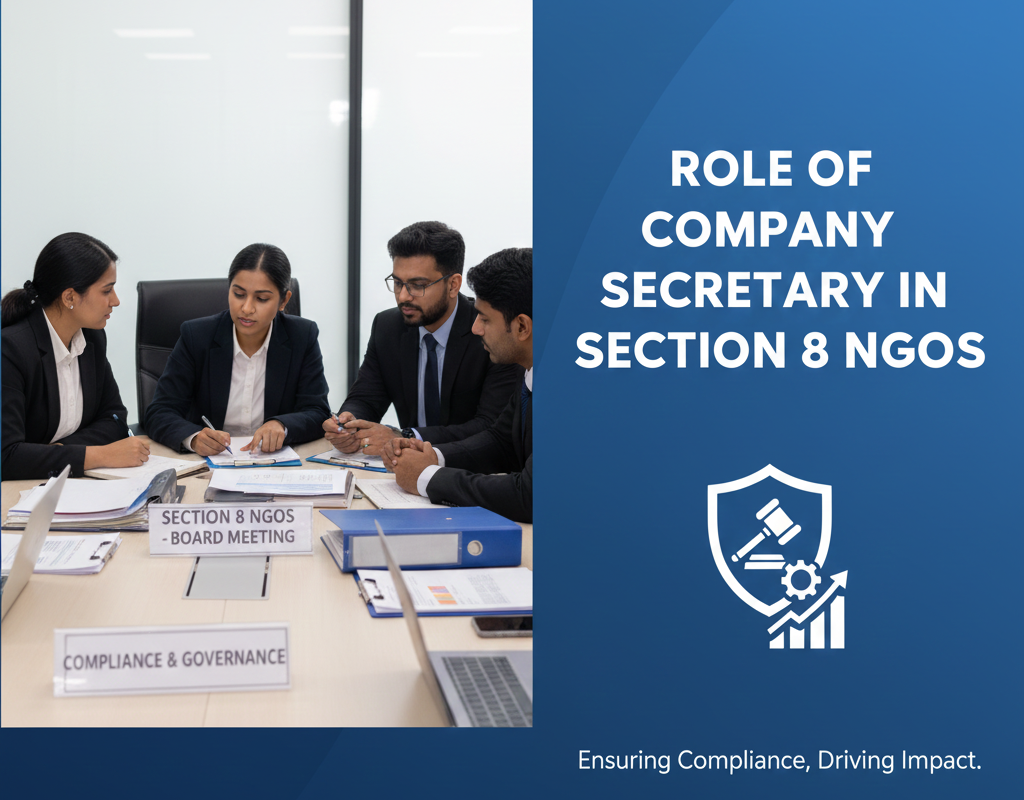 सेक्शन 8 एनजीओ में कंपनी सेक्रेटरी की भूमिका