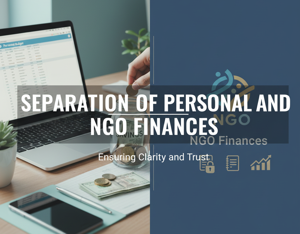 व्यक्तिगत और NGO वित्त का पृथक्करण