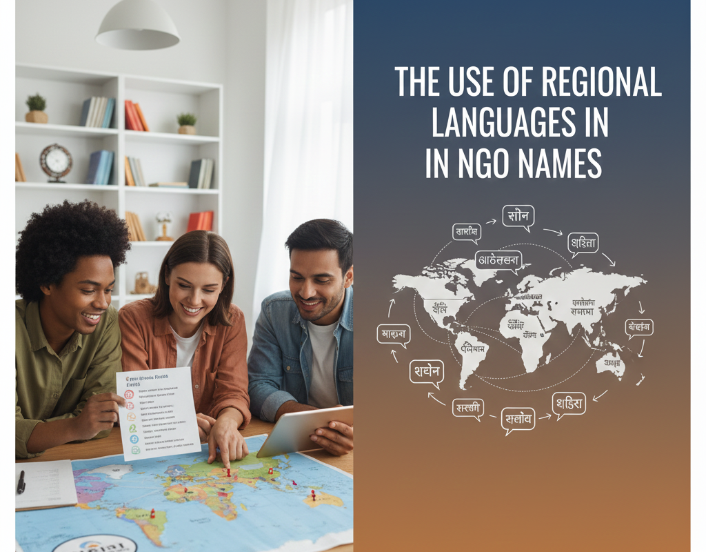 भारत में एनजीओ के नामों में क्षेत्रीय भाषाओं का बढ़ता उपयोग