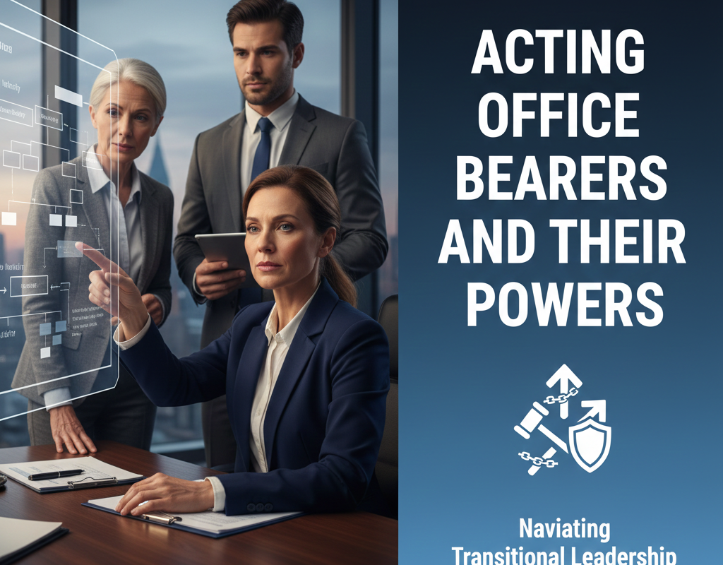 एनजीओ में कार्यवाहक पदाधिकारी और उनके अधिकार