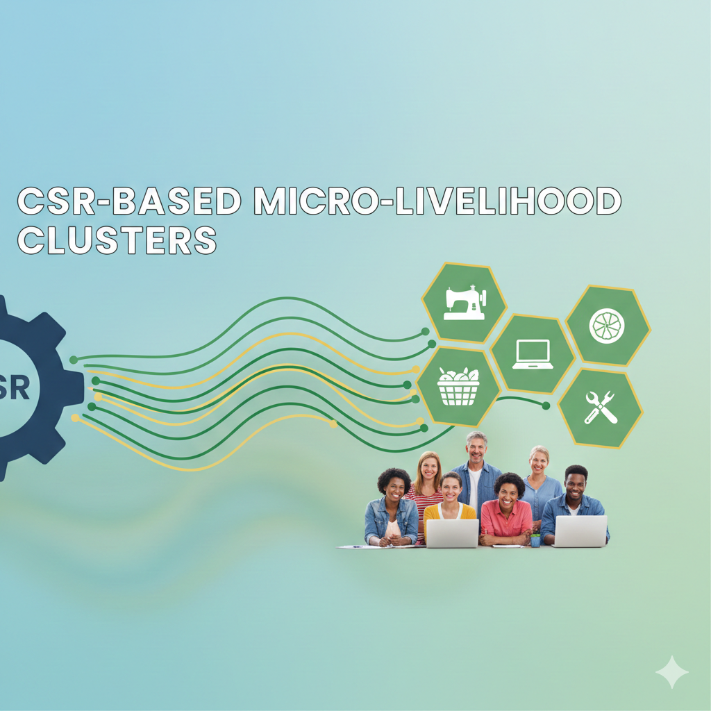 CSR आधारित माइक्रो आजीविका क्लस्टर