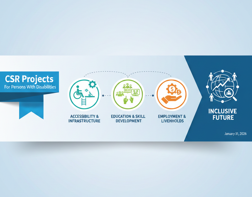दिव्यांगजनों के लिए CSR परियोजनाएँ