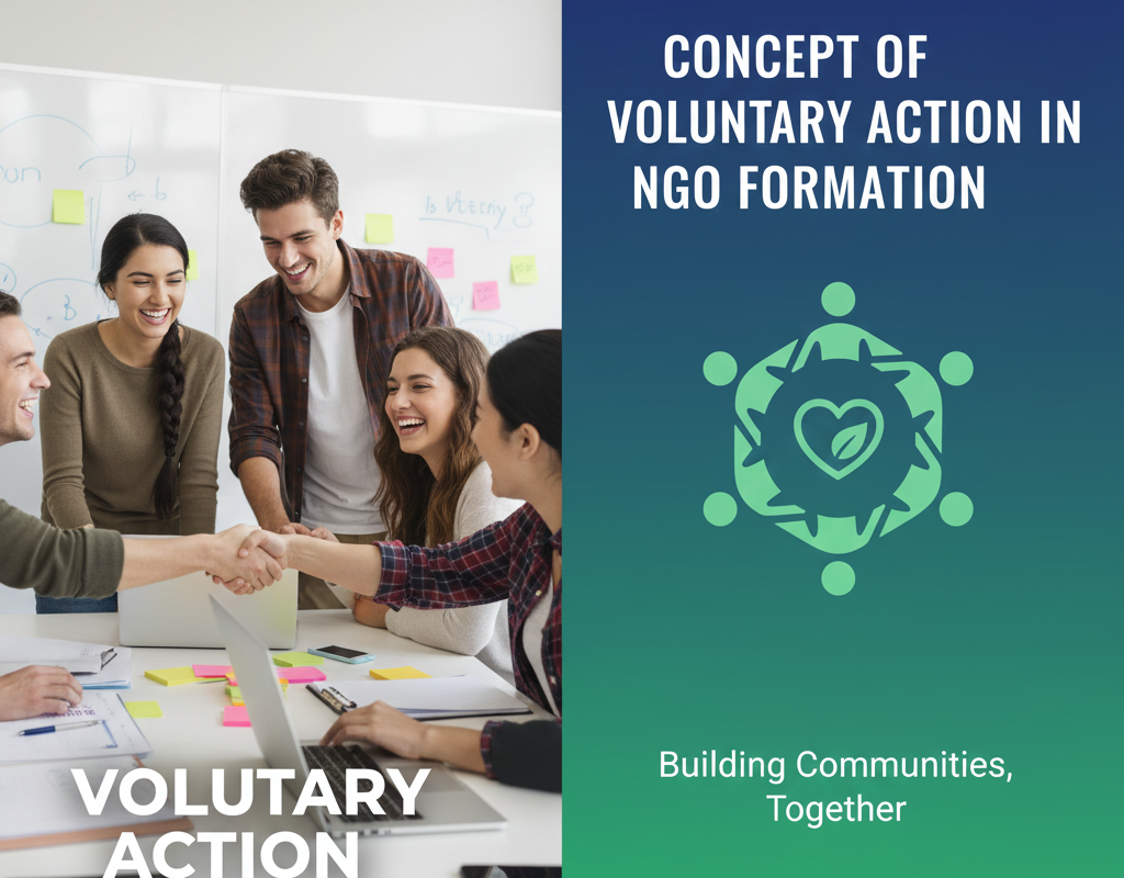 एनजीओ गठन में स्वैच्छिक कार्रवाई की अवधारणा