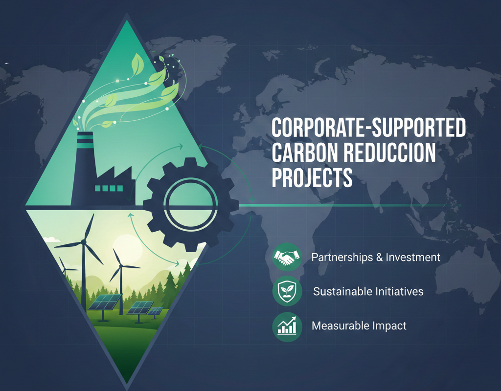 कॉर्पोरेट-सपोर्टेड कार्बन रिडक्शन प्रोजेक्ट्स