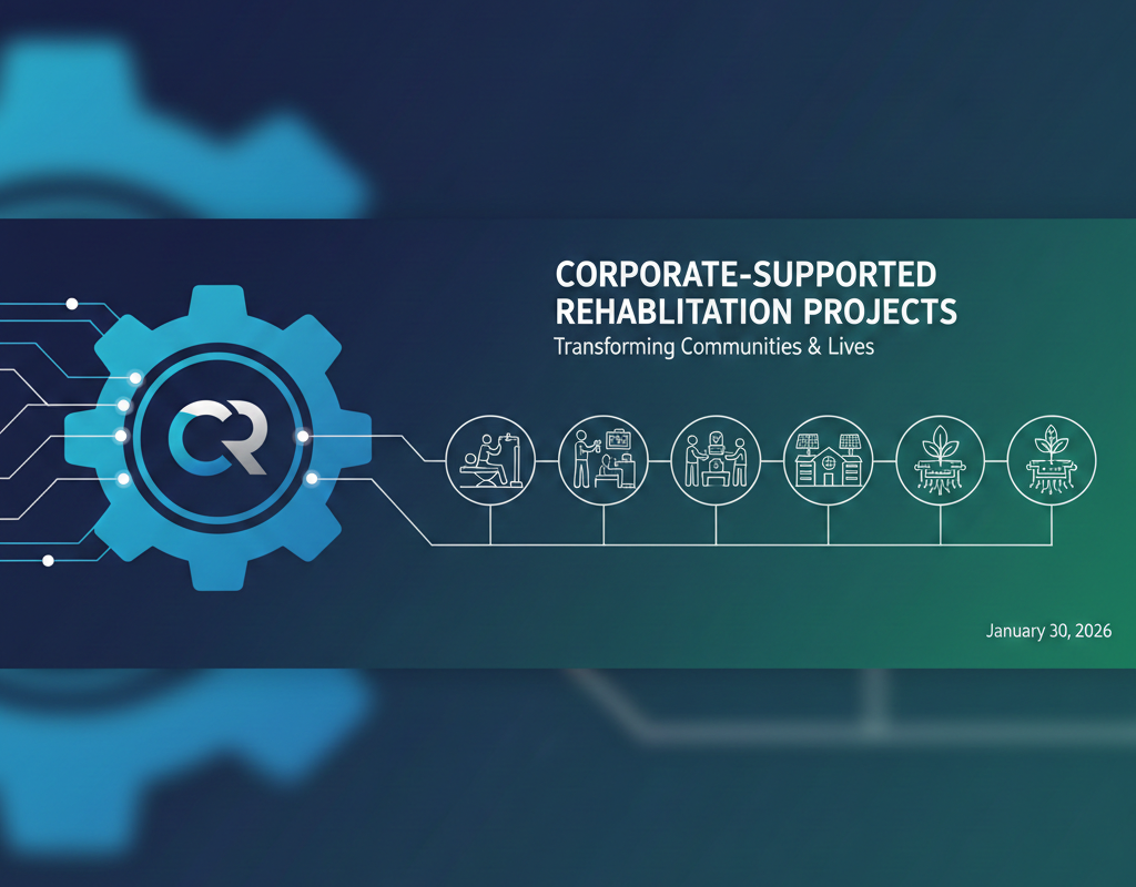 कॉरपोरेट-समर्थित पुनर्वास परियोजनाएं