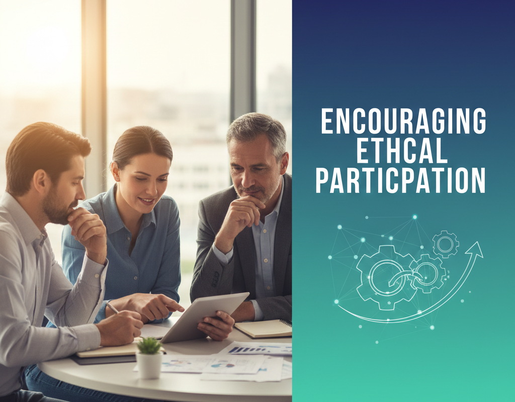 नैतिक भागीदारी को प्रोत्साहित करना