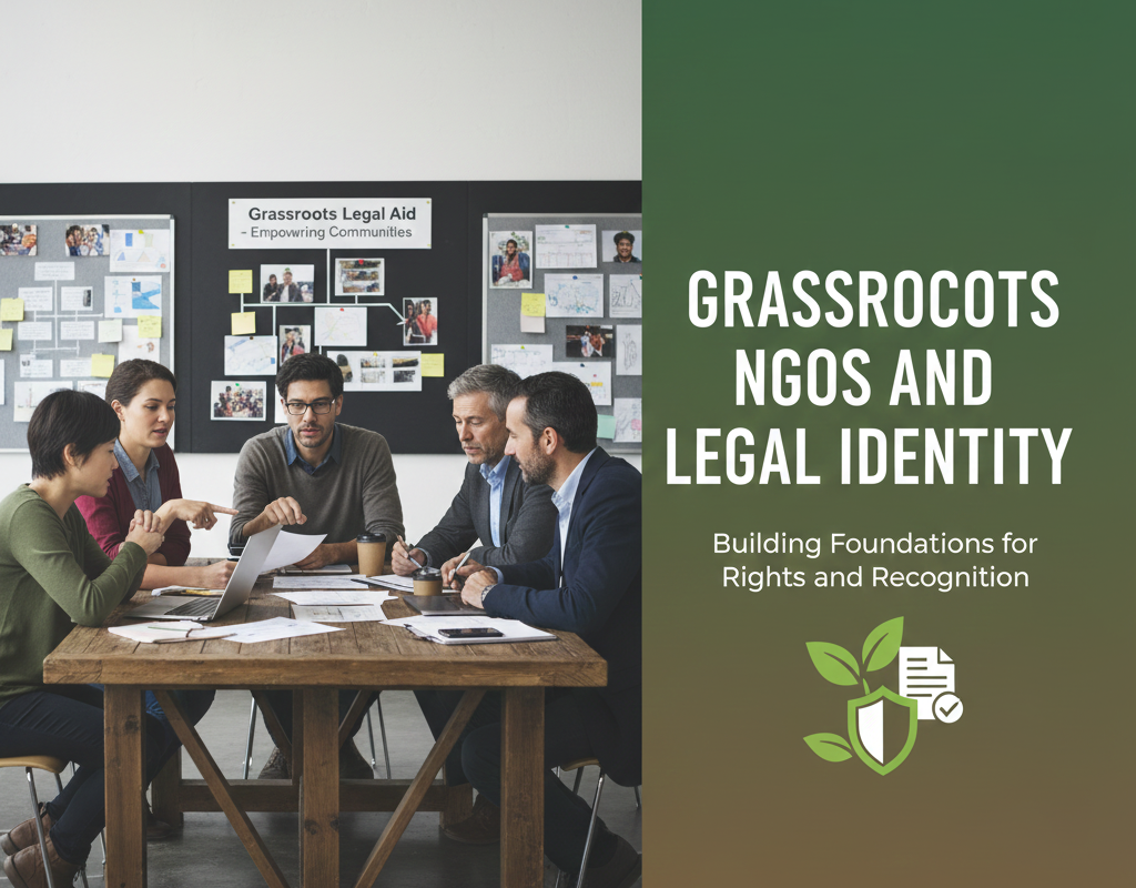 ग्रासरूट एनजीओ और कानूनी पहचान