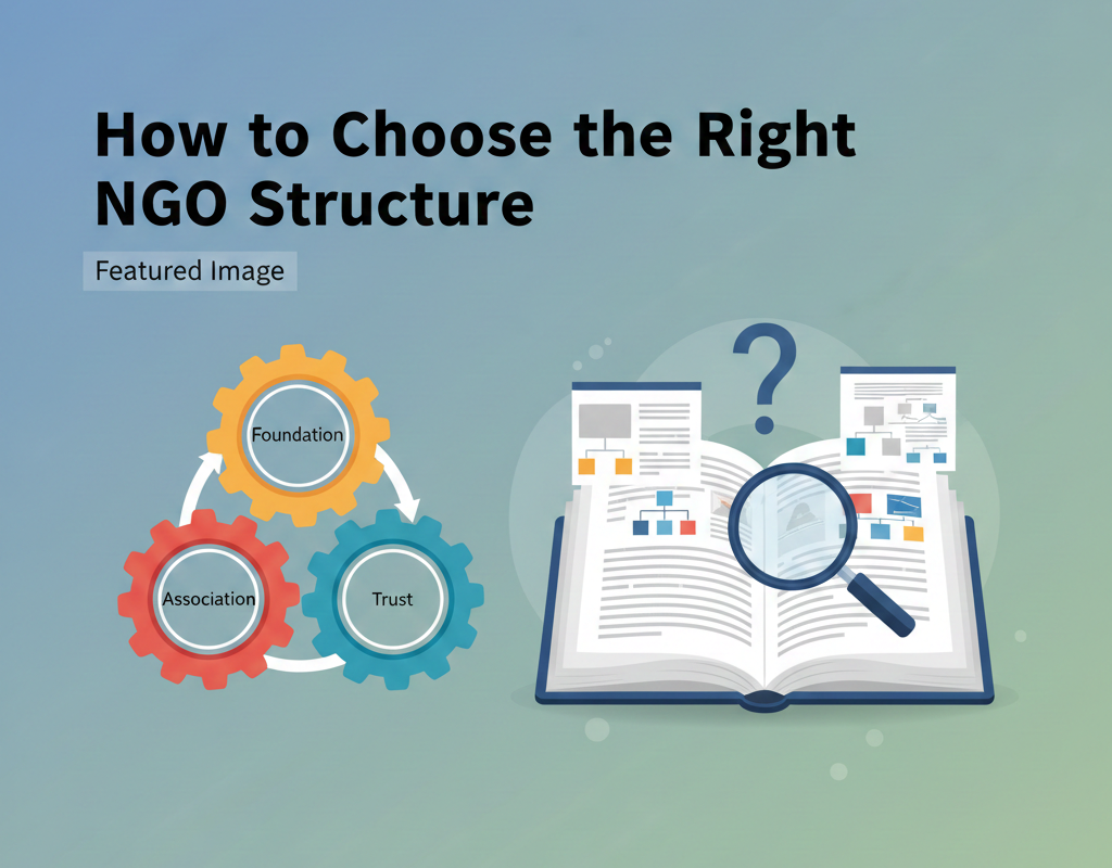 सही NGO संरचना कैसे चुनें