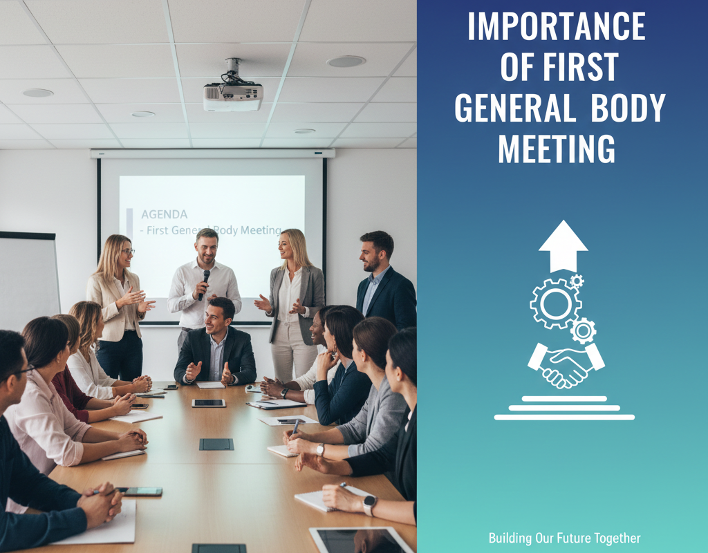 एनजीओ के लिए पहली जनरल बॉडी मीटिंग का महत्व