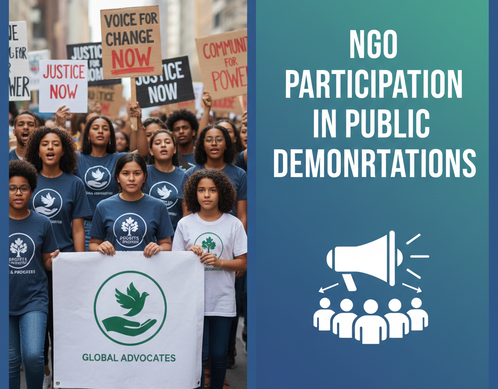 सार्वजनिक प्रदर्शन में एनजीओ की भागीदारी