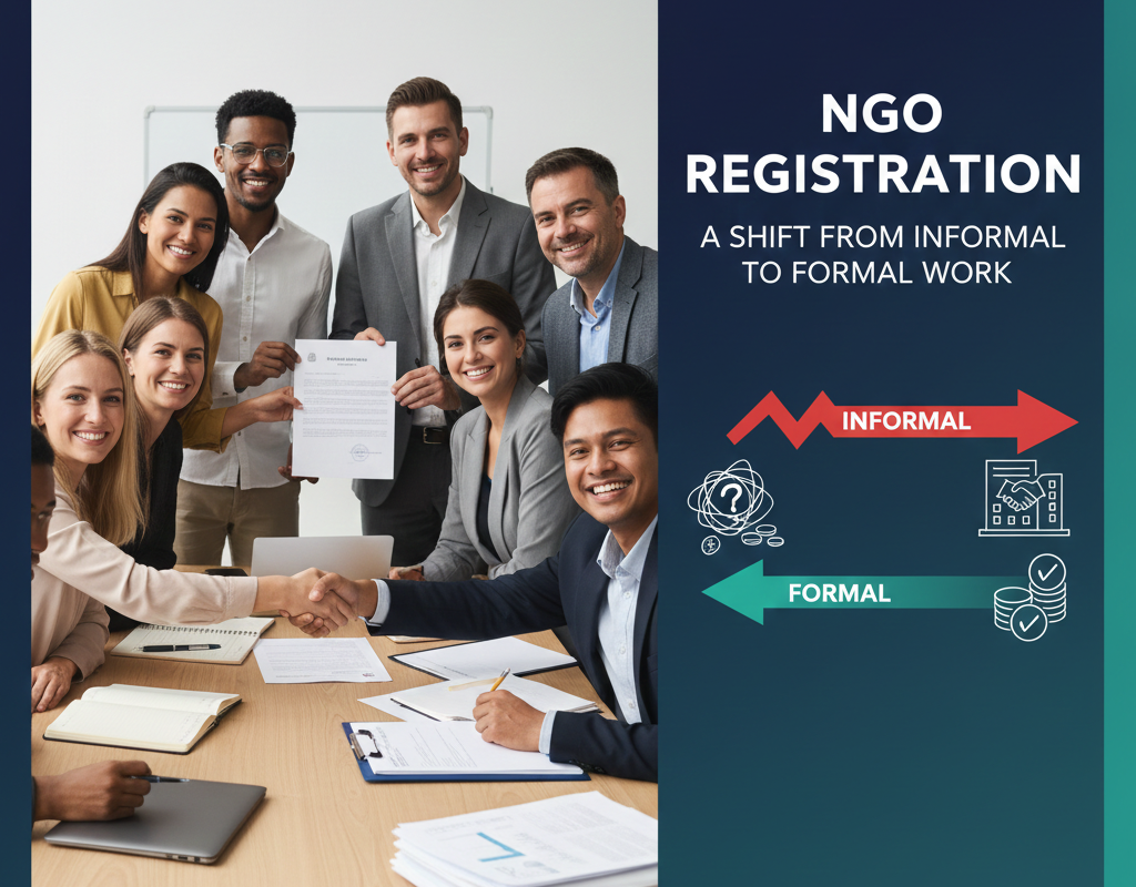 भारत में NGO पंजीकरण: अनौपचारिक से औपचारिक