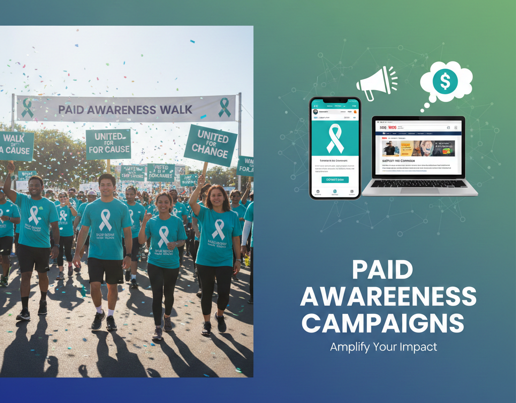 पेड अवेयरनेस वॉक और कैंपेन