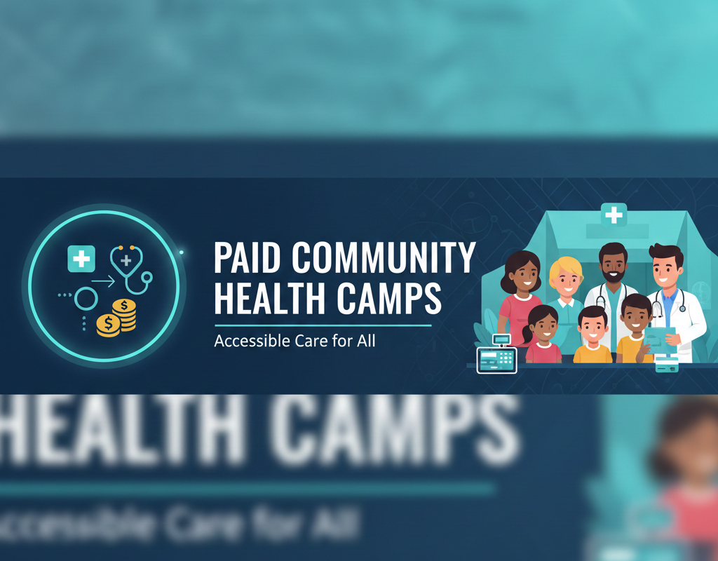 पेड कम्युनिटी हेल्थ कैंप: भारत में सामुदायिक