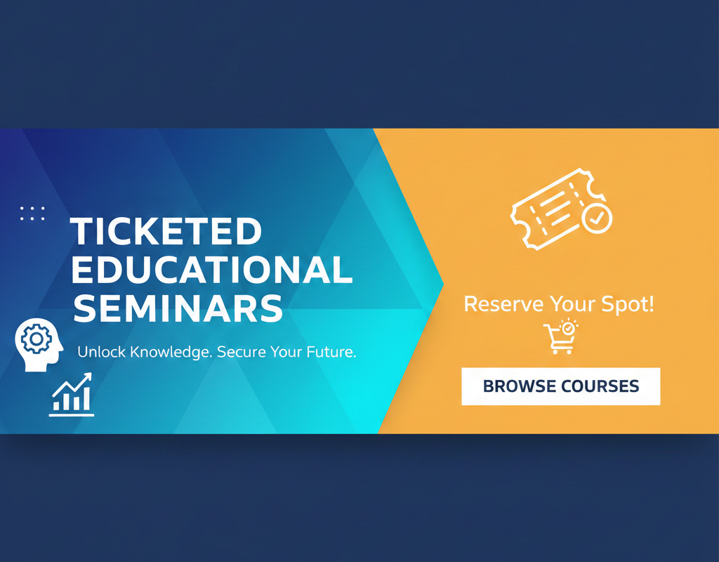 टिकटेड एजुकेशनल सेमिनार