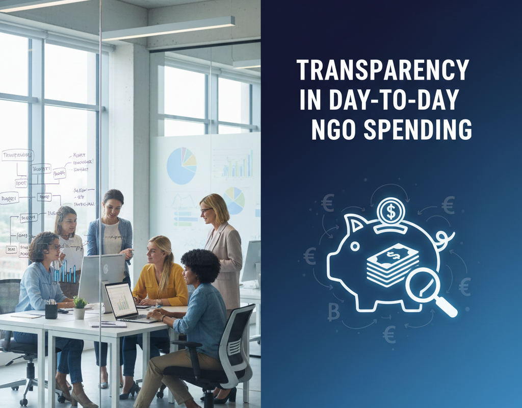 एनजीओ के दैनिक खर्च में पारदर्शिता