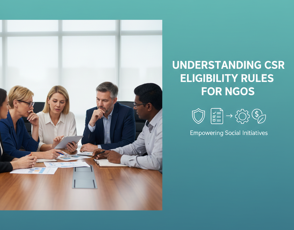 भारत में एनजीओ के लिए CSR पात्रता