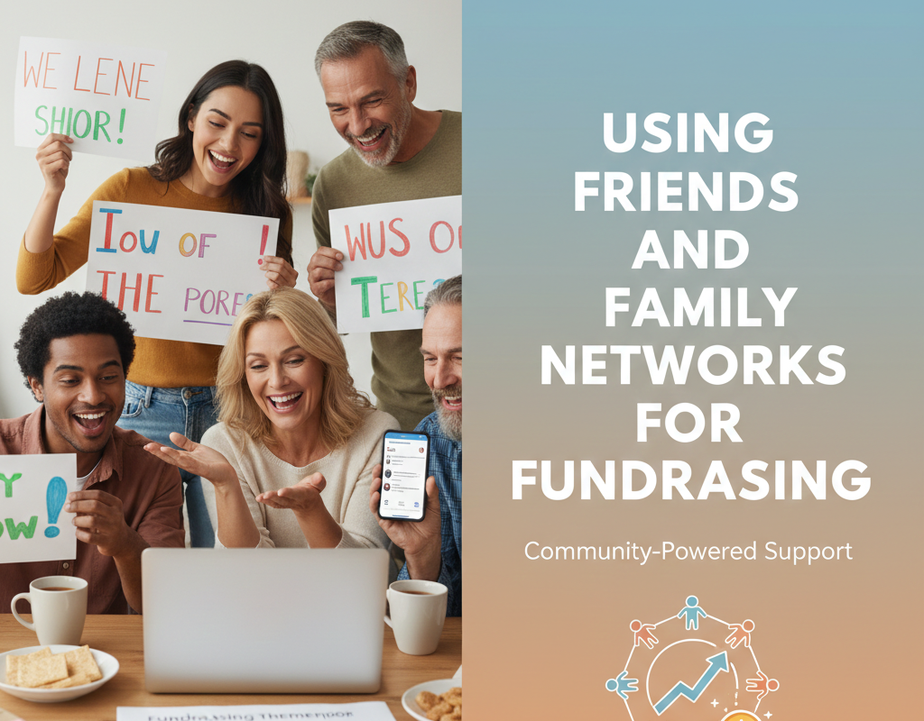 मित्र और परिवार नेटवर्क के माध्यम से NGO फंडरेज़िंग