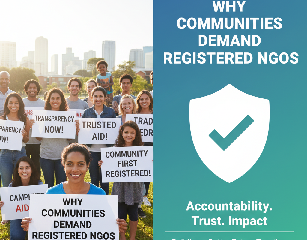 क्यों समुदायों को पंजीकृत NGOs की आवश्यकता होती है