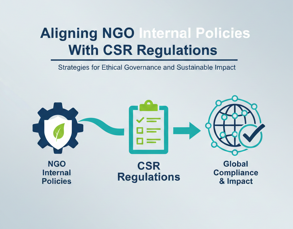 आंतरिक नीतियों का CSR नियमों के साथ संरेखण
