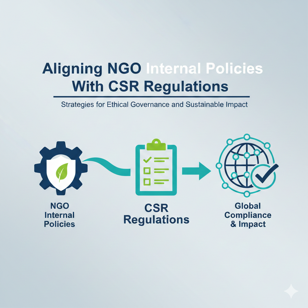 आंतरिक नीतियों का CSR नियमों के साथ संरेखण