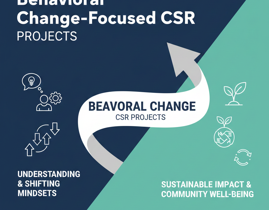 व्यवहार परिवर्तन केंद्रित CSR परियोजनाएँ
