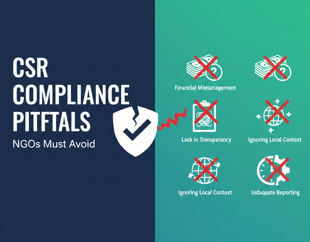 CSR अनुपालन में आम गलतियाँ जिन्हें NGOs को अवश्य