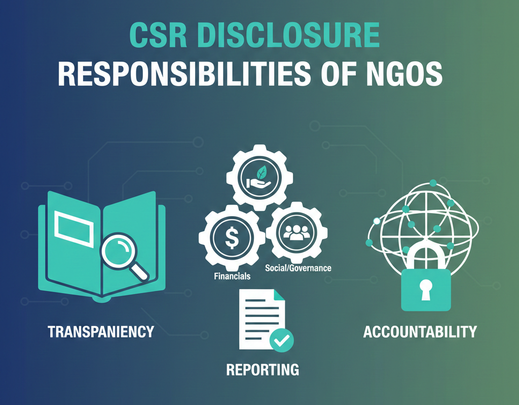 एनजीओ के लिए सीएसआर डिस्क्लोज़र जिम्मेदारियां