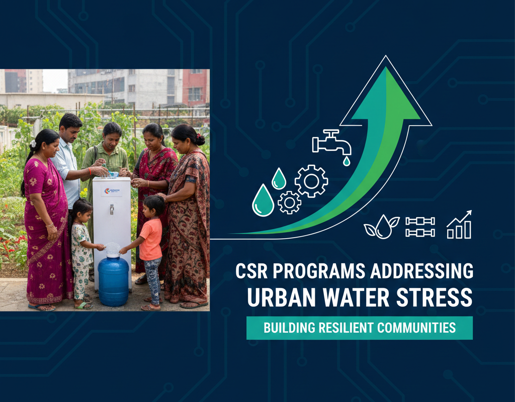 CSR Programs Addressing Urban Water Stress