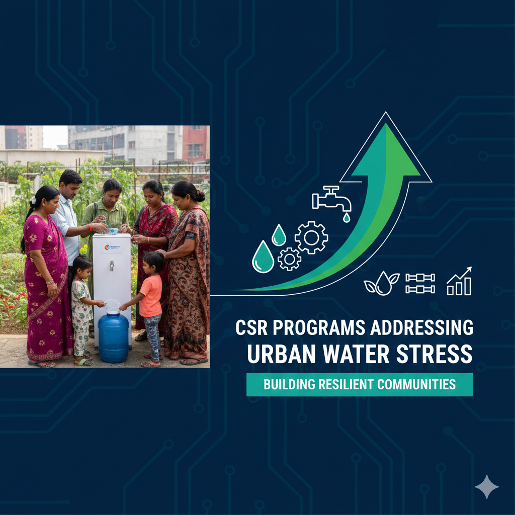 CSR Programs Addressing Urban Water Stress