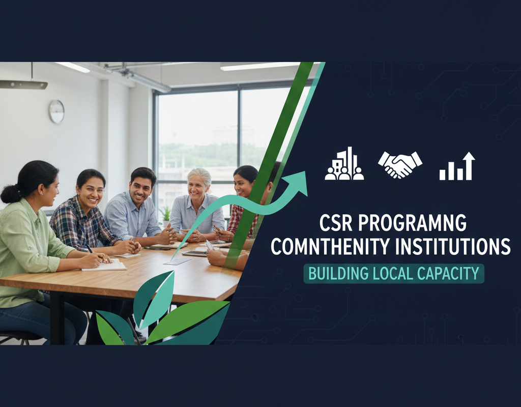 CSR Programs Strengthening Community Institutions
