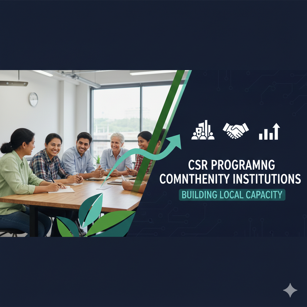 CSR Programs Strengthening Community Institutions
