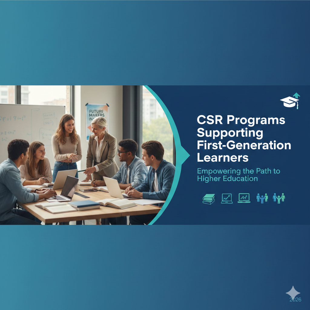 CSR Programs Supporting First Generation