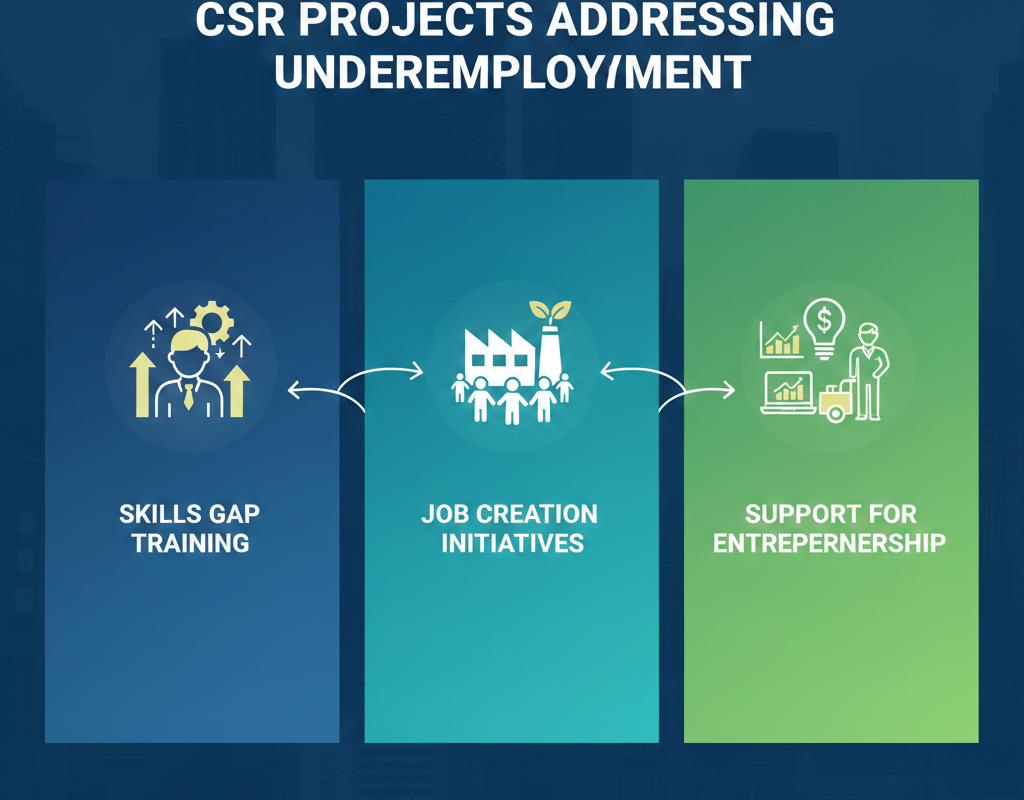 CSR Projects Addressing Underemployment