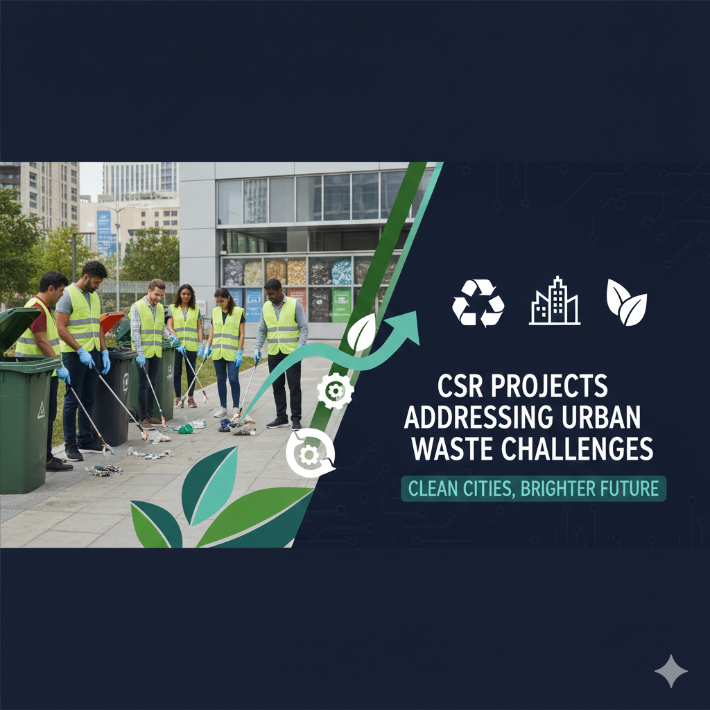 CSR Projects Tackling Urban Waste Challenges