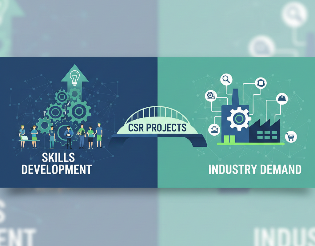 CSR Projects Linking Skills with Industry Demand