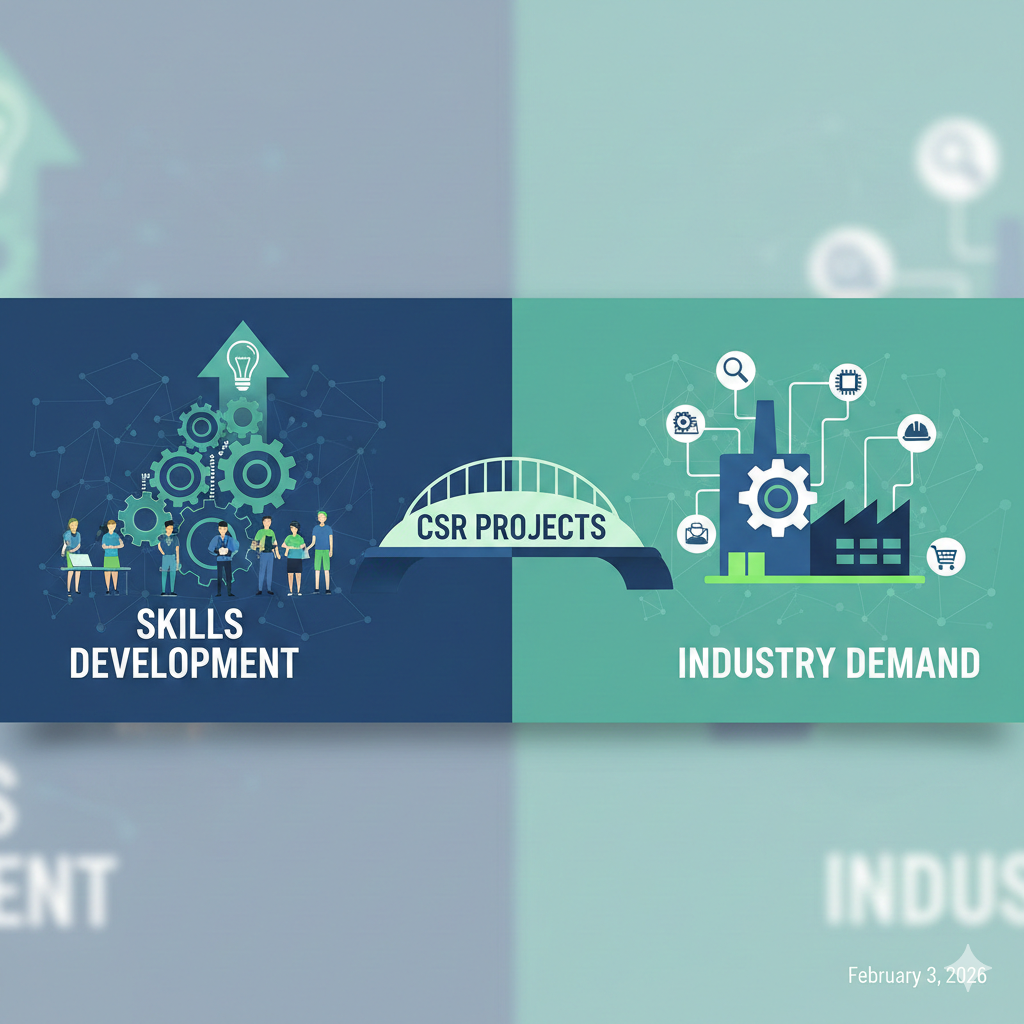 CSR Projects Linking Skills with Industry Demand
