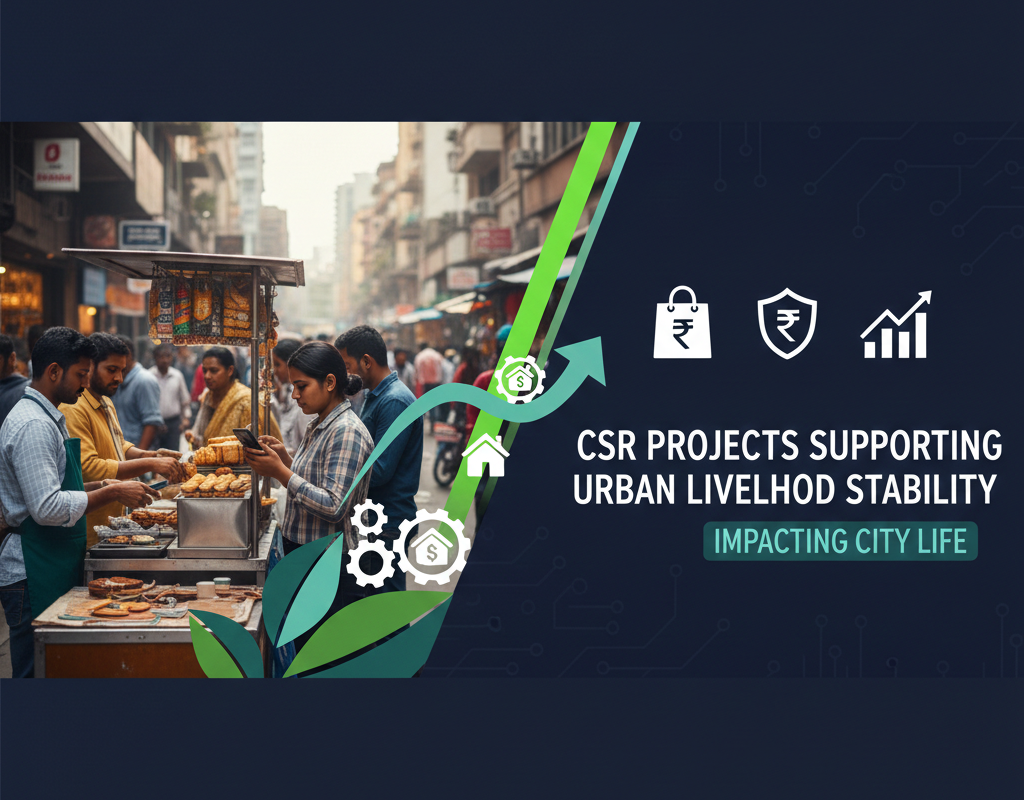 CSR Projects Supporting Urban Livelihood Stability