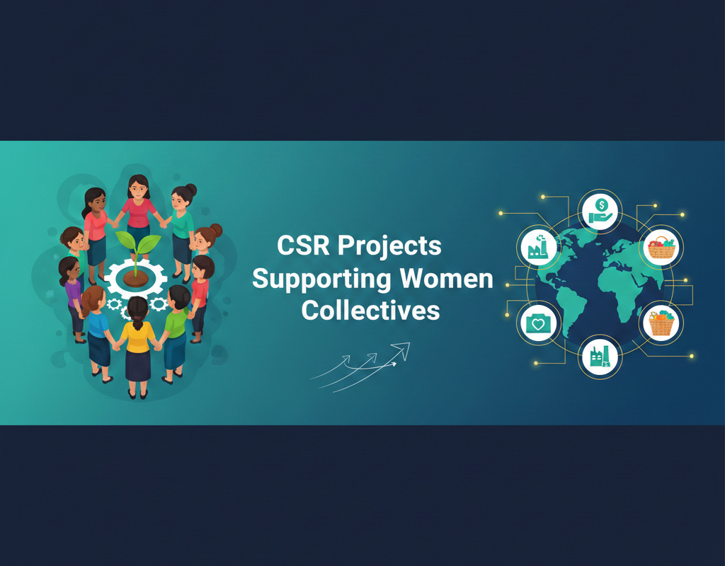 CSR परियोजनाएँ जो महिला सामूहिकों को सशक्त बनाती हैं