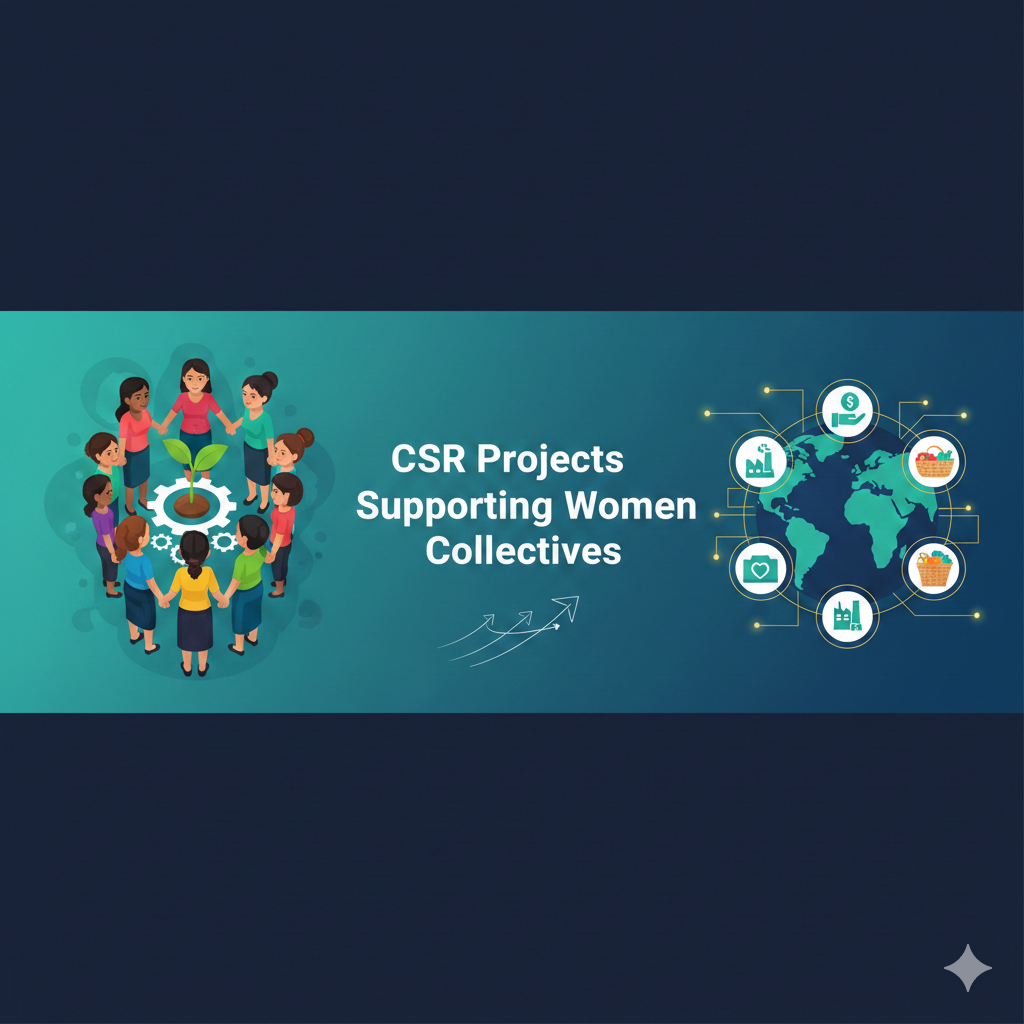 CSR परियोजनाएँ जो महिला सामूहिकों को सशक्त बनाती हैं