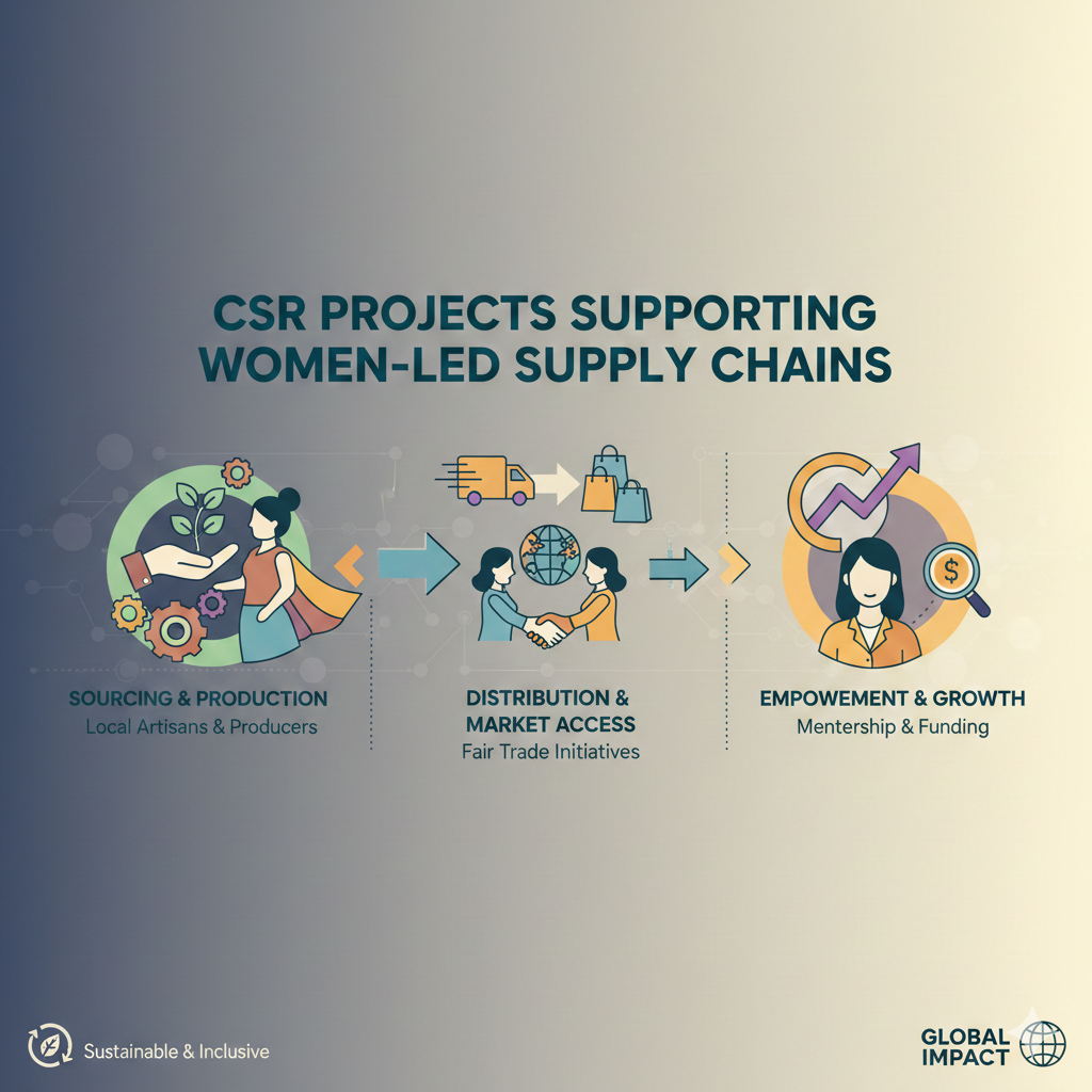 CSR Projects Supporting Women-Led Supply Chains