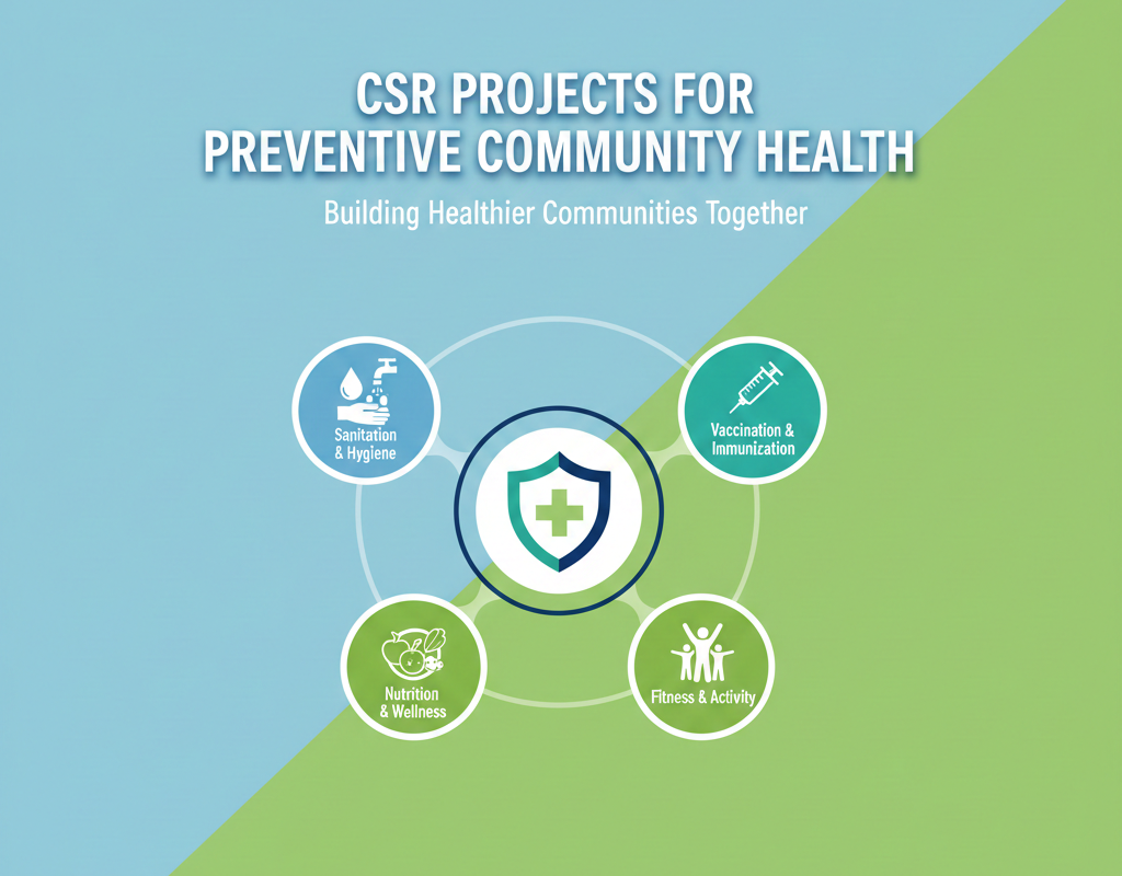 CSR प्रोजेक्ट्स फॉर प्रिवेंटिव कम्युनिटी हेल्थ