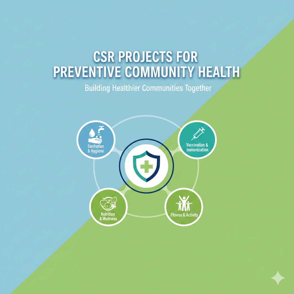 CSR प्रोजेक्ट्स फॉर प्रिवेंटिव कम्युनिटी हेल्थ