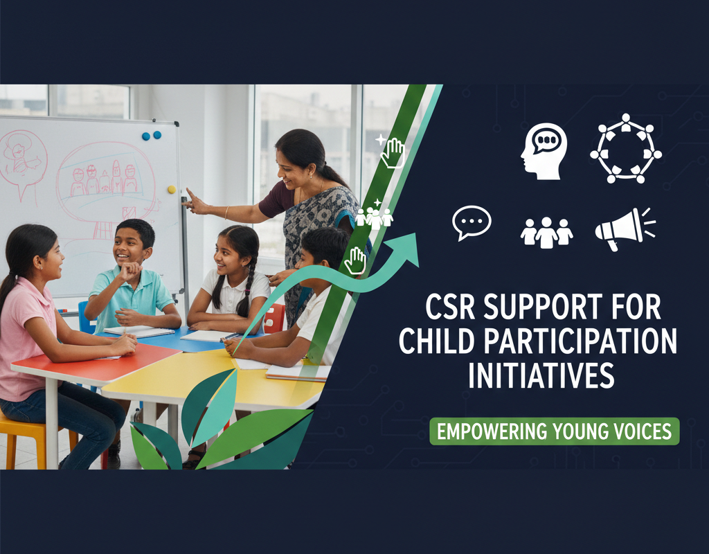 CSR Support for Child सीएसआर बाल भागीदारी