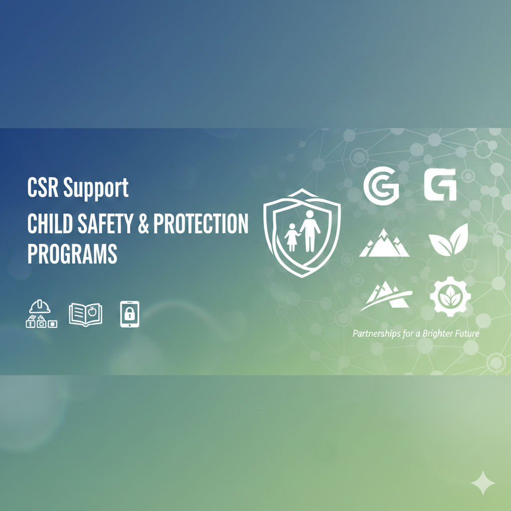 बाल सुरक्षा और संरक्षण कार्यक्रमों के लिए CSR समर्थन