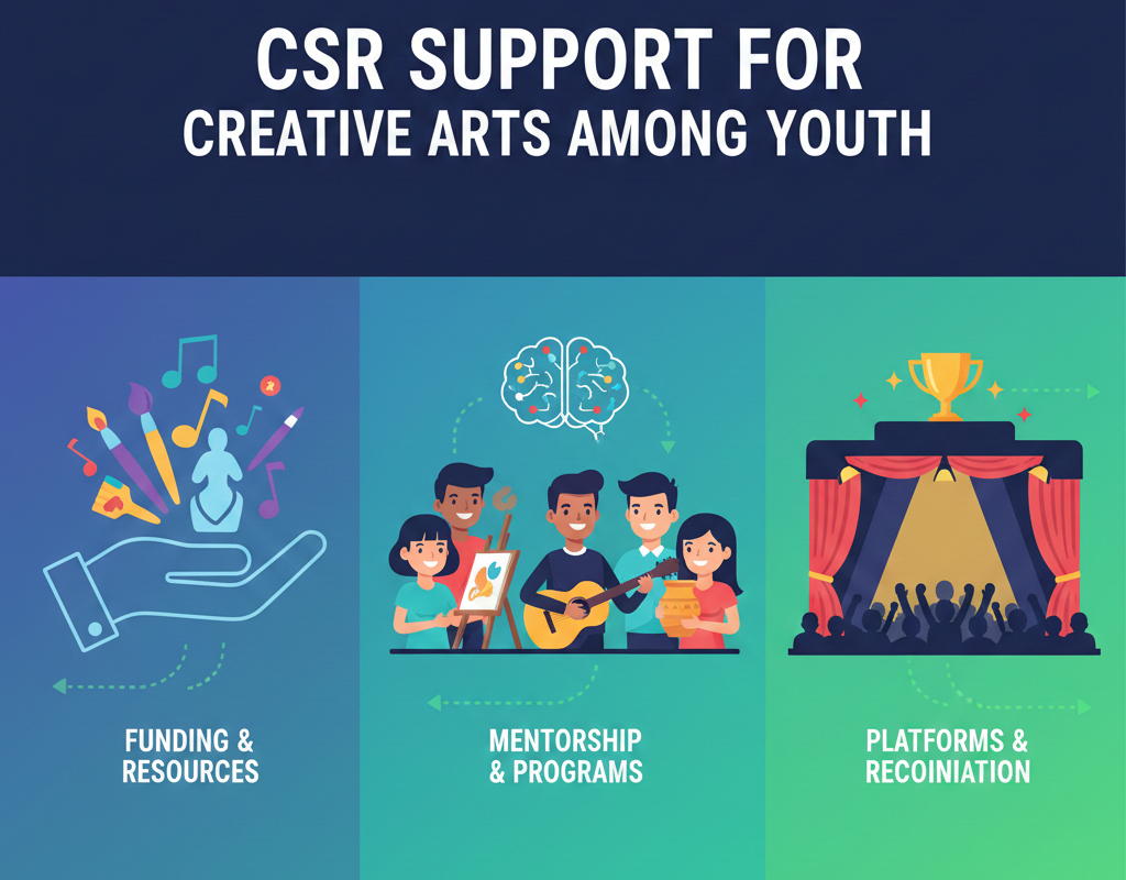 CSR Support for Creative Arts Among Youth