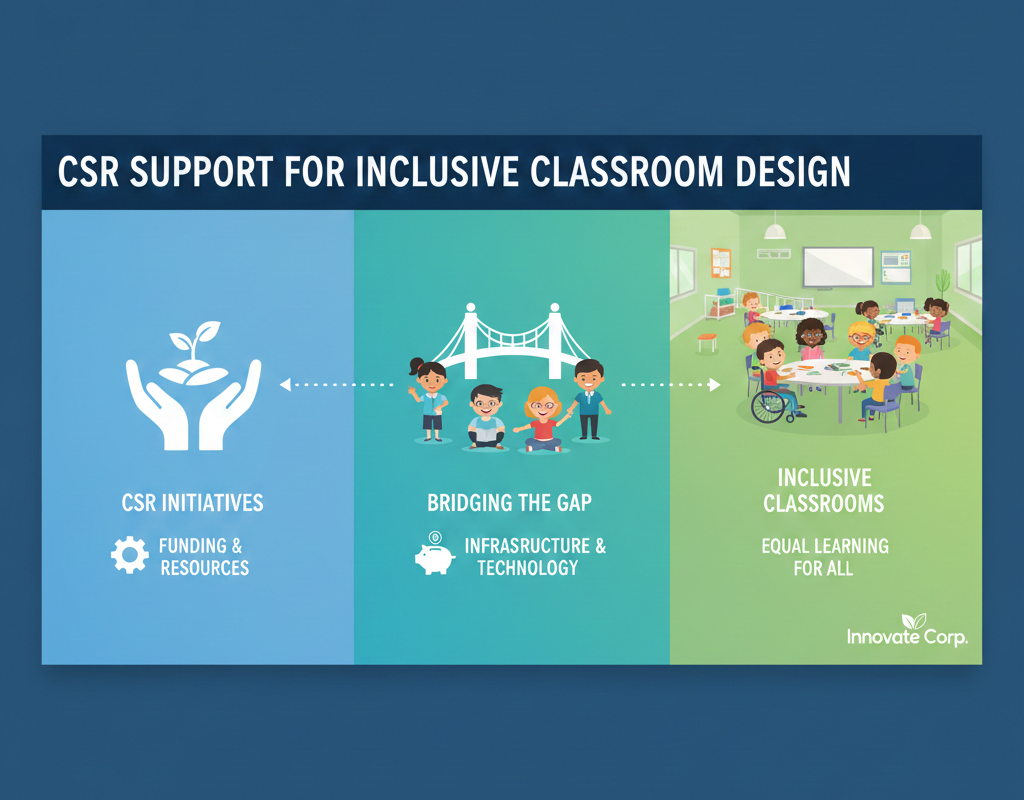 CSR के जरिए समावेशी कक्षा डिज़ाइन
